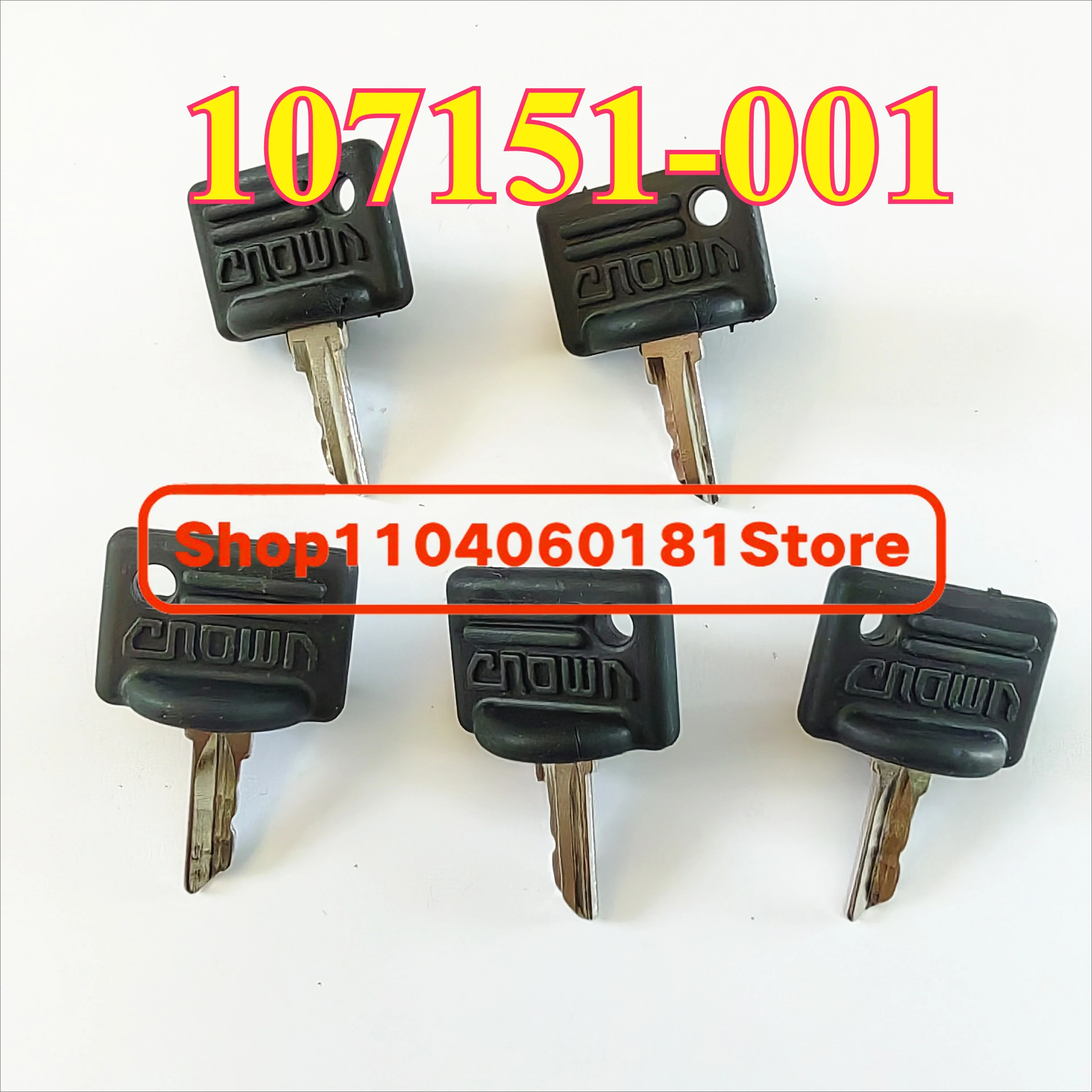 

KEYS 107151-001 REPLACEMENT KEY FOR CROWN PE 3000 SERIES