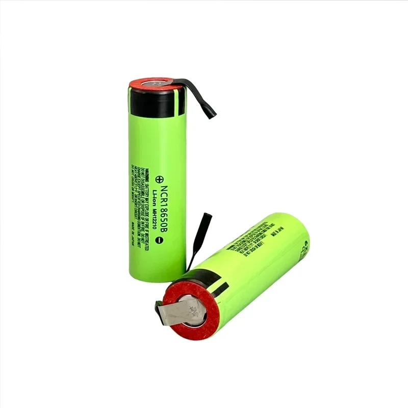 New Original NCR18650B 3.7V K34B 3400 mah 18650 Lithium Rechargeable Battery For Flashlight batteries+DIY nickel