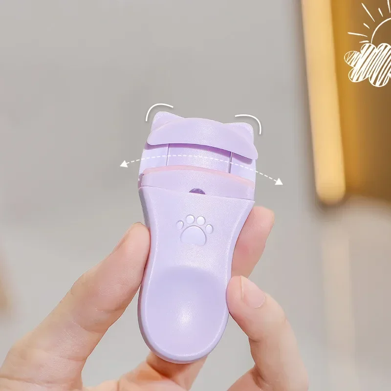 جديد رمش بكرة الشعر لطيف القط مخلب زاوية واسعة المشبك المحلي المهنية مجموعة طويلة الأمد رمش كليب المحمولة أداة الجمال الإناث