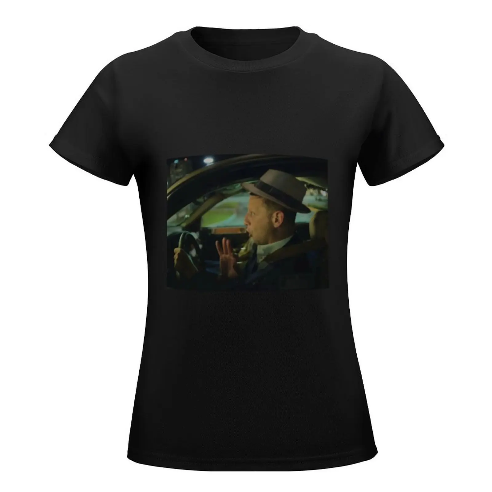 the driving crooner - i think you should leave T-Shirt female plus size tops oversized new edition Women's tee shirt