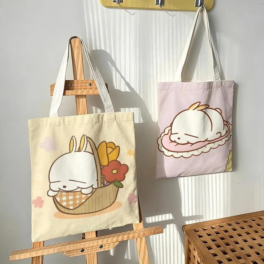 IP M-MashiMaro Storage Bags Canvas Bags Are Suitable for Going to Class, Shopping, Gifts, and Commuting
