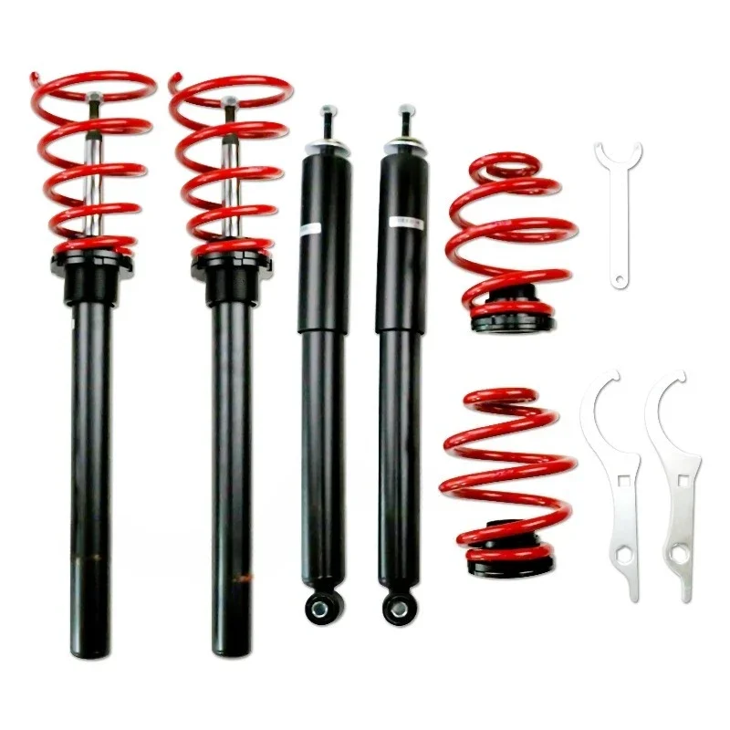 Coilover Suspension Shock Absorber With High Coil Spring for 3 E30 1982-1992 view 2