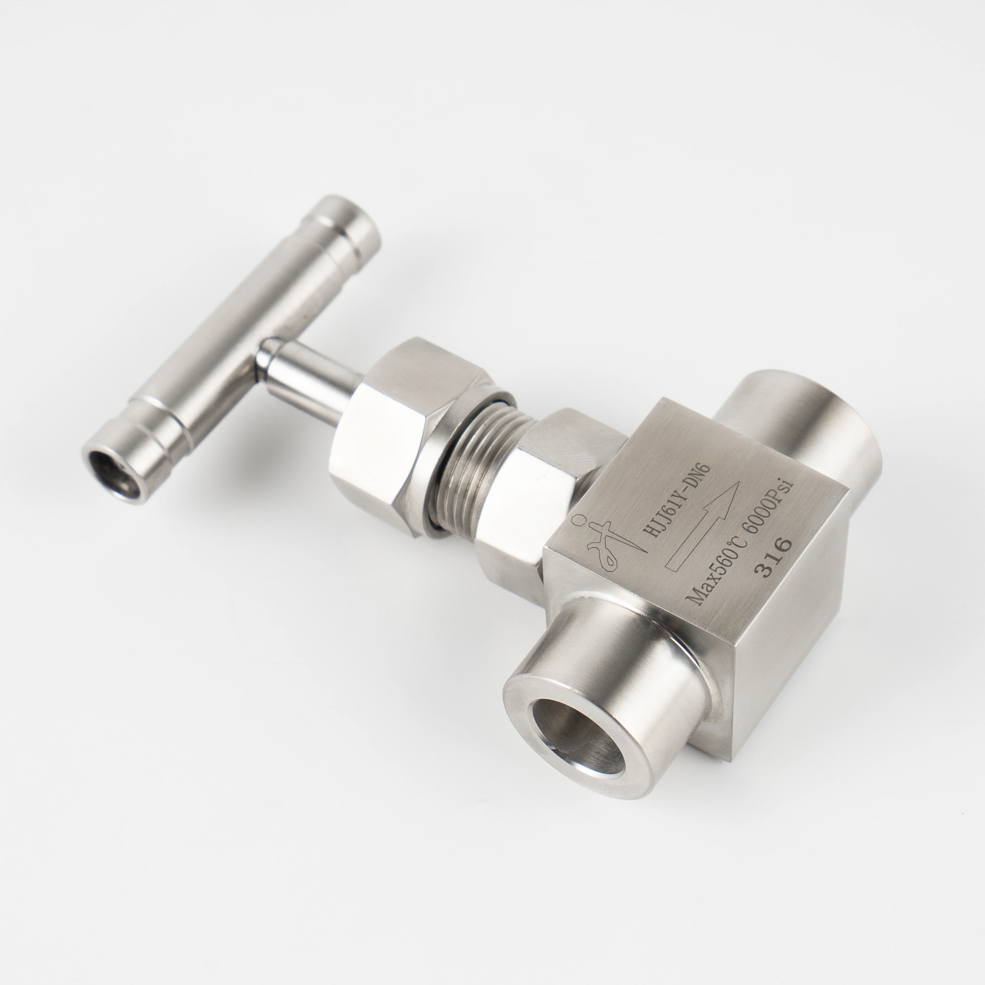 

Соединительный игольчатый клапан из нержавеющей стали для сварки головки DN10-DN20