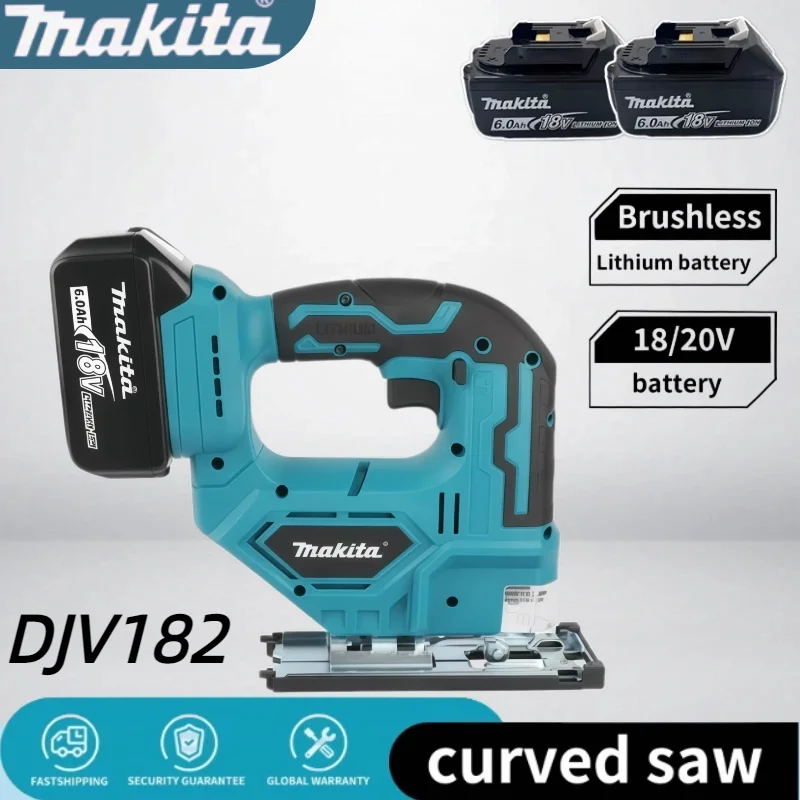 

Makita electric reciprocating cutting machin DJV182 rechargeable multifunctional woodworking wire saw Tool