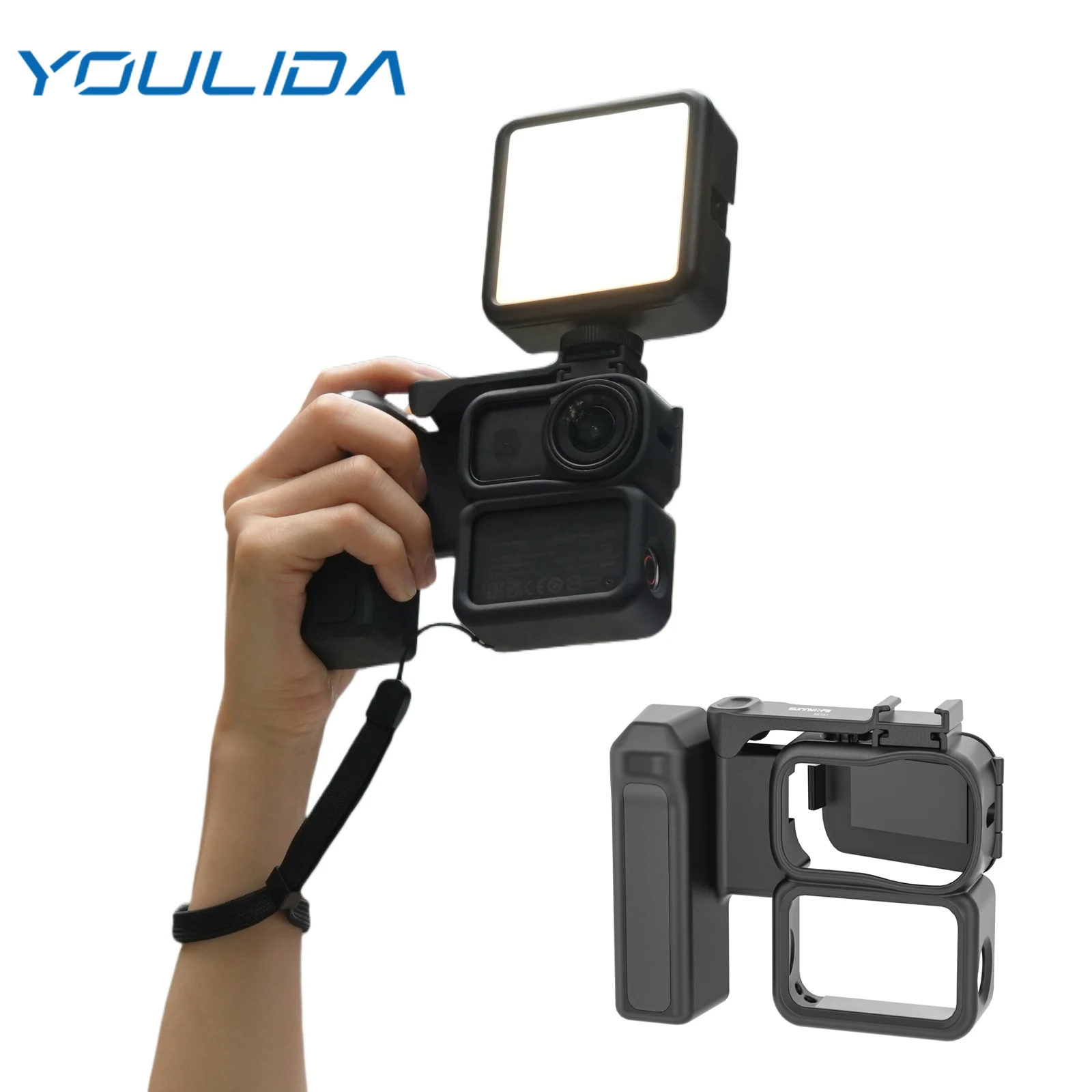 Street Photography Handle For DJI Osmo Nano Quick-Release Ca
