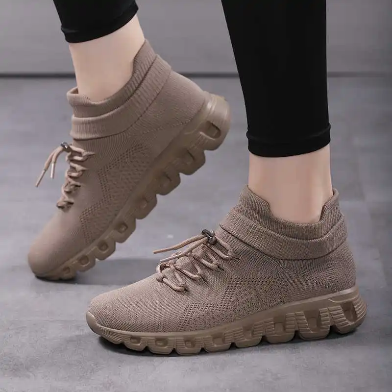 

Женские кроссовки на нескользящей подошве, милые демисезонные ботинки для прогулок, стильные и недорогие спортивные кеды для подростков