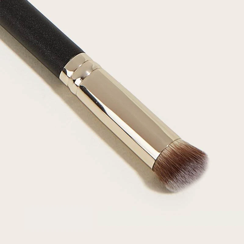 1pcs Makeup Brush  Cosmetic Round Oblique Powder Eyeshadow Nose Shadow Plastic Handle Blending  Beauty Makeup Brush Tools