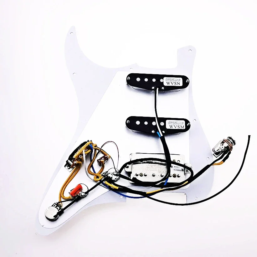 Wilkinson ST Alnico5 SSH Electric Guitar Pickups 7-Way Type Fully Loaded Pickguard for Enhanced Sound Quality view 5