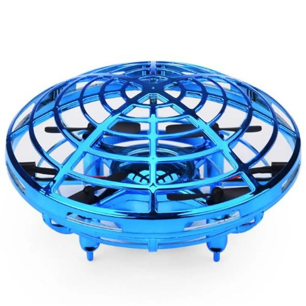 Mini elicottero UFO RC Drone aereo a rilevamento manuale a infrarossi modello elettronico Quadcopter flayaball piccoli giocattoli per droni per bambini