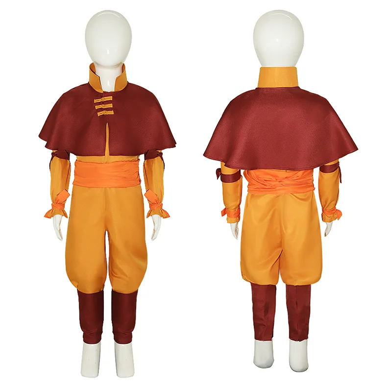 Anime Avatar Aang Cosplay Costume Katara Cosplay Avatar The Last Airbender Adult Kid Outfit Carnival Role Play Uniform view 5
