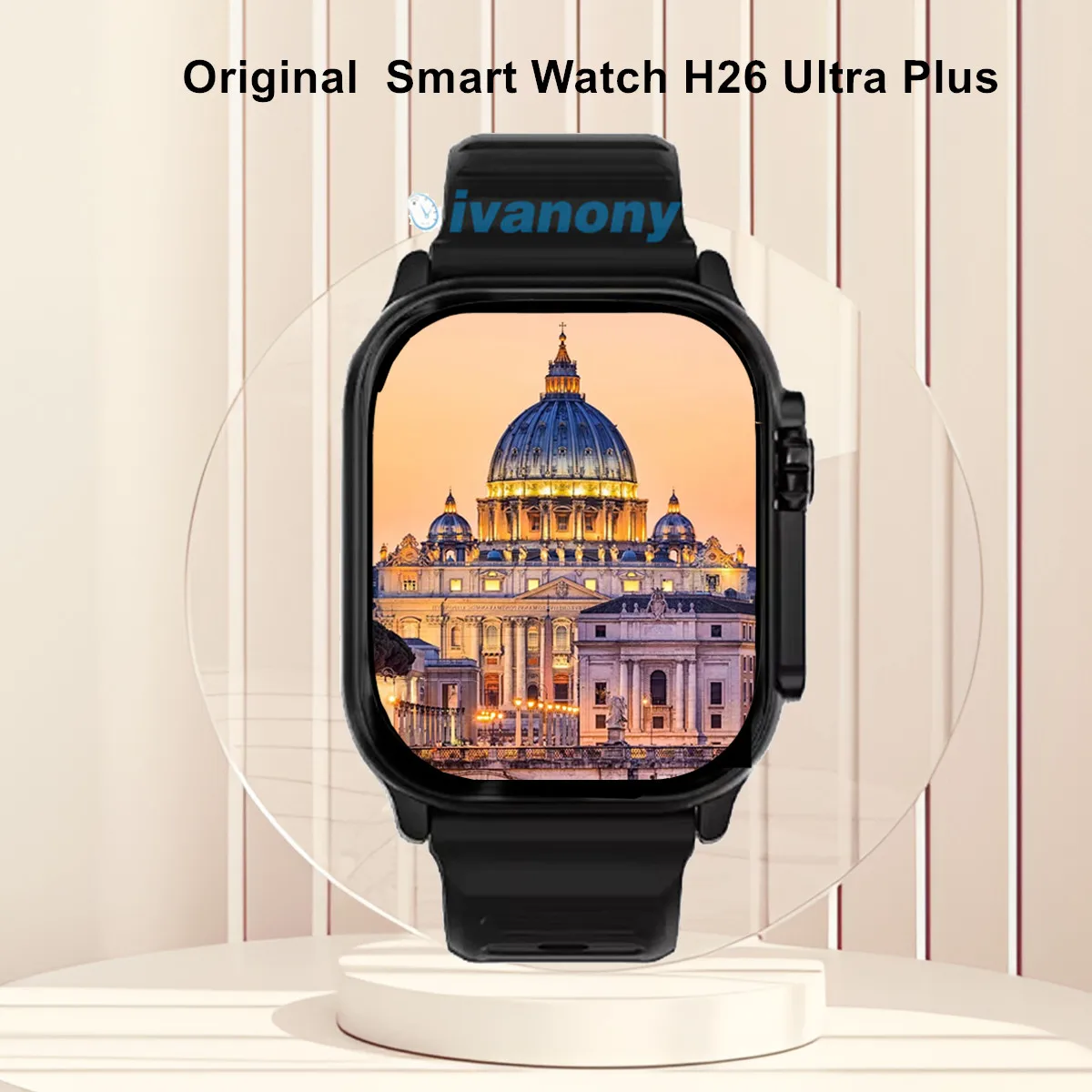 Original Smart Watch H26 Ultra Plus Bluetooth Call Compass S