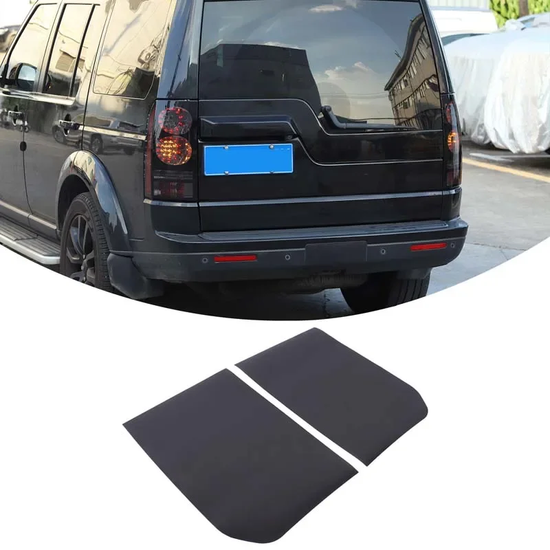 2Pcs TPU black For Land Rover Discovery 4 LR4 2010-2016 car headlight film sticker car exterior modification accessories 5