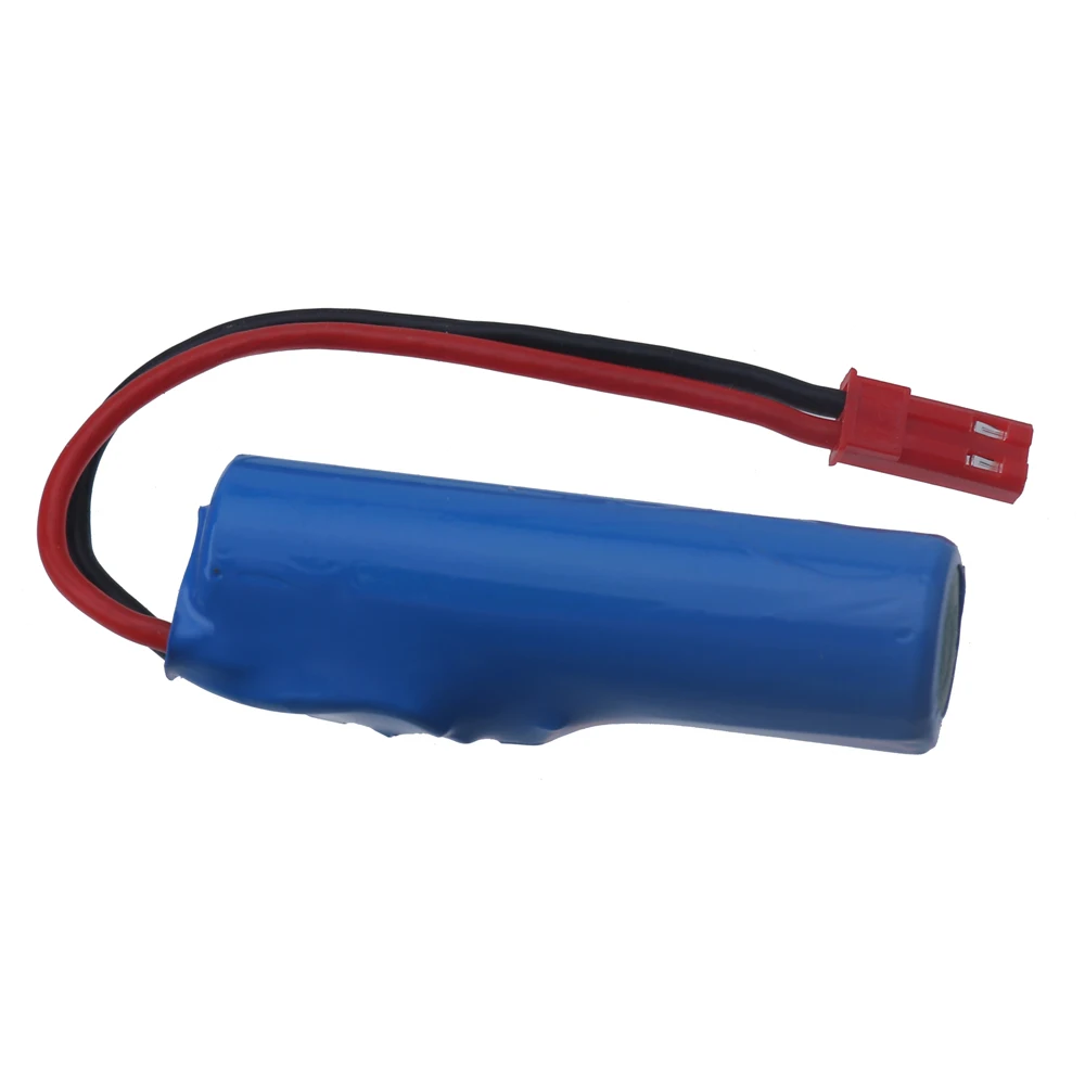 Batería recargable de iones de litio para coches, camiones, trenes, barcos, pistolas, juguetes eléctricos, piezas de batería, JST plug, 14500, 3,7 V, 1200mAh