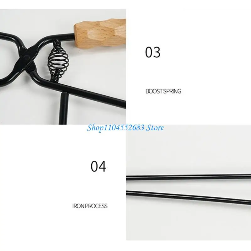 

Y6GD Log Claw Tongs Firewood Grabber Tool for Fire Pit and Fireplace-Indoor & Outdoor