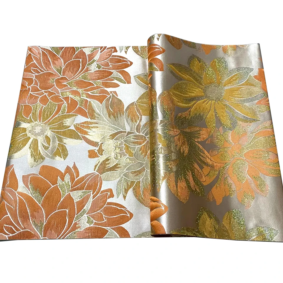 

Luxury Grandmaster SEGO Gele & Ipele Set 2PC - Thick 3D Swiss Auto-Tie Head Wrap Fabric for Nigerian Wedding & Aso Ebi TXH-18-6