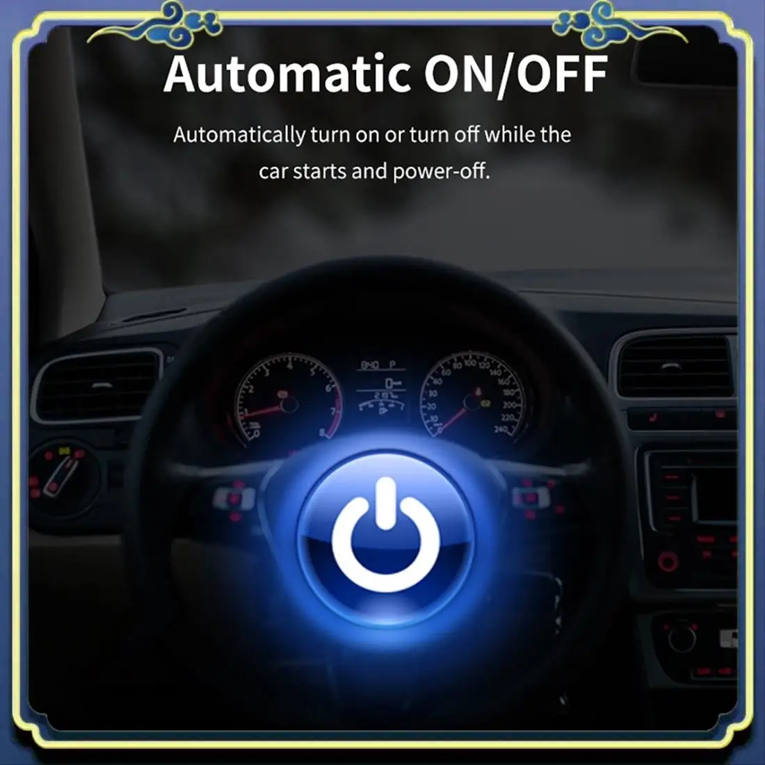 

AU16-C3012 HUD Speedometer Odometer Compass Head Up Display GPS Digital Display Big Fonts Universal For All Cars