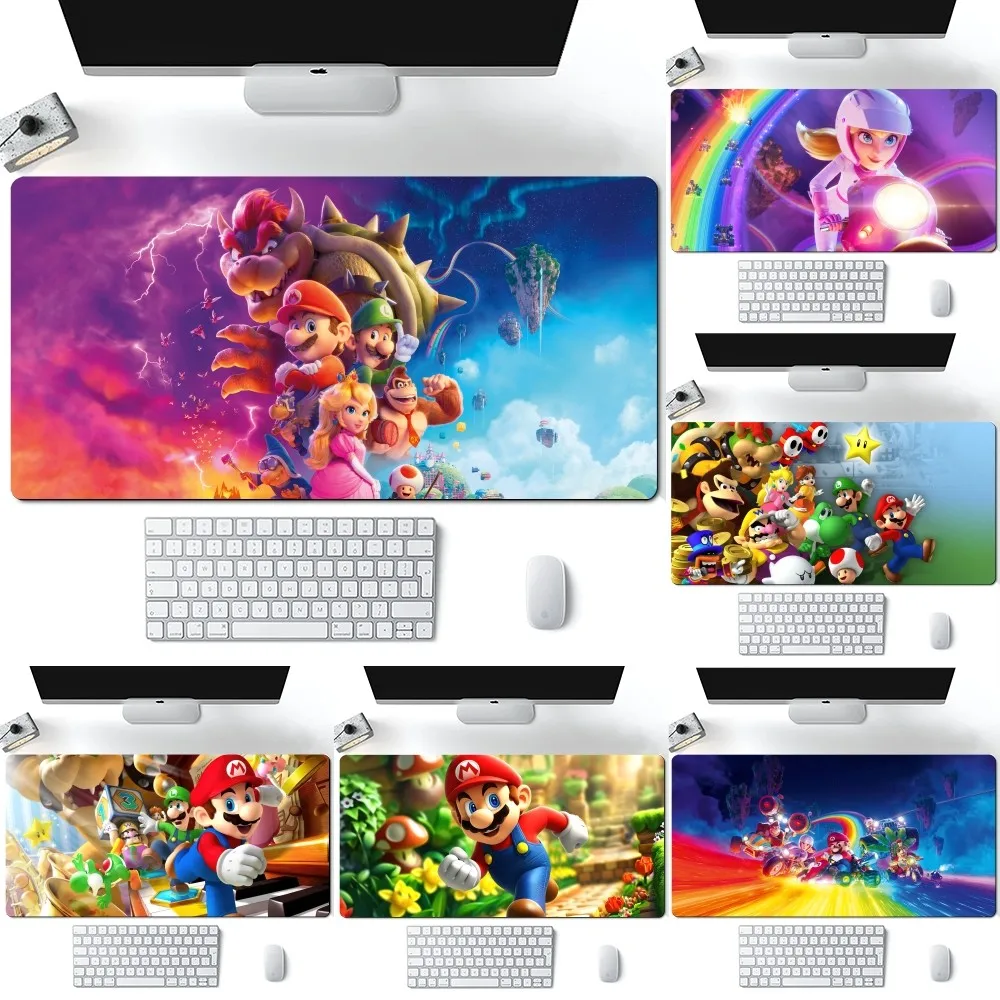 Heißes Spiel super cool m-Mario Bros Mouse pad Computer Laptop Gamer Pad PC Gaming Zubehör Schreibtisch matten