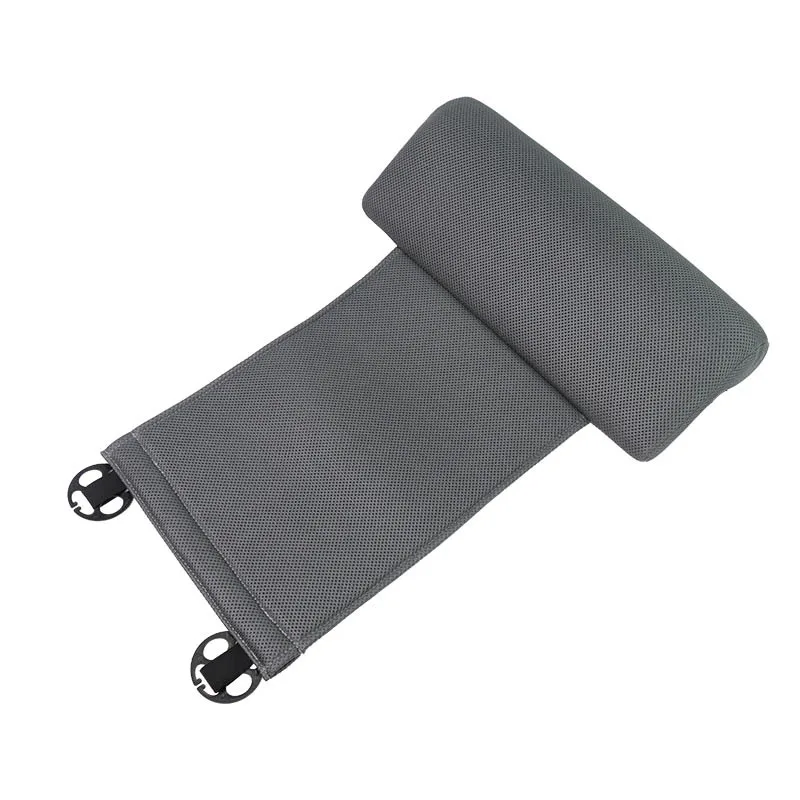 Knitted Cloth Breathable Seat Thigh Support Cushion, Universal For Car Front Seats Home Office Chair Leg Extension Pad 4