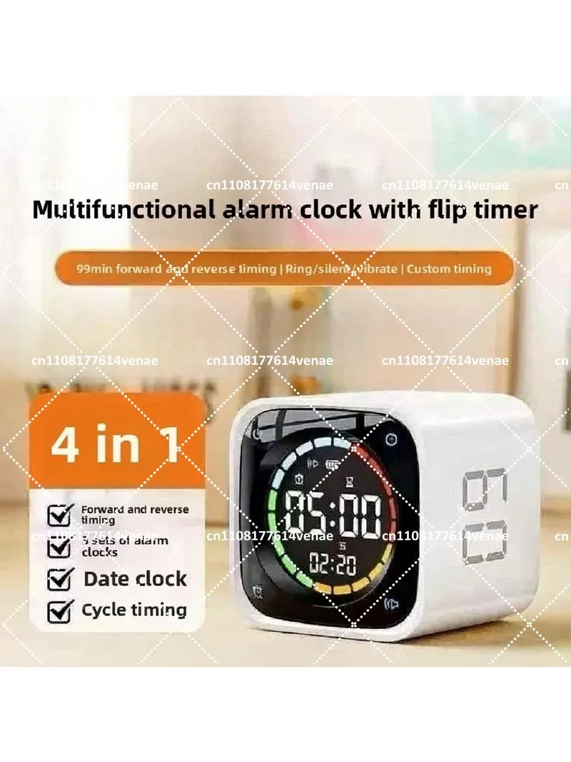 

Student Flip Timer Small Square Learning Tool for Kids Classroom
