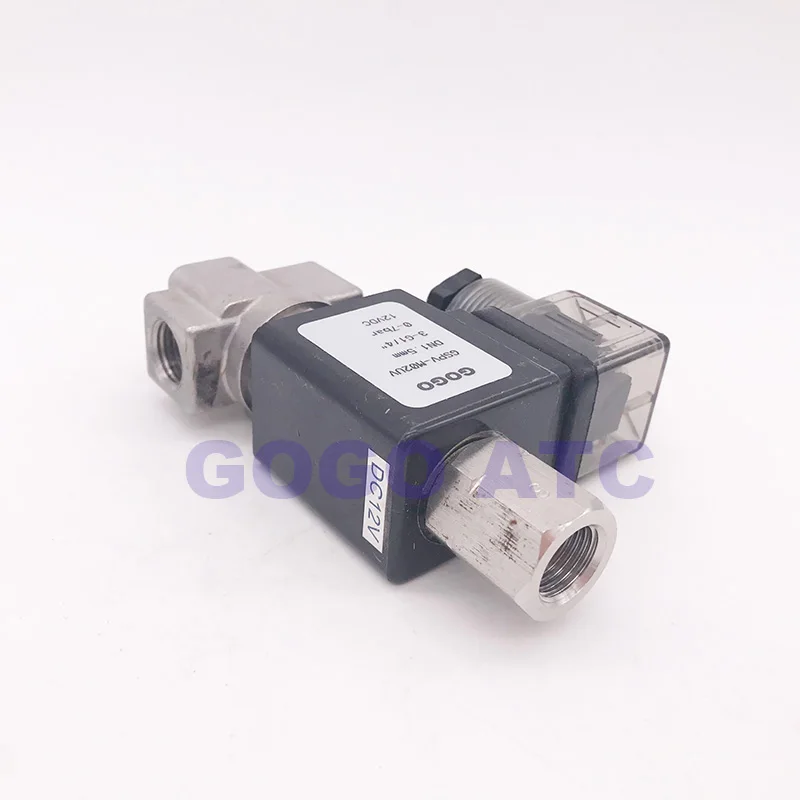 Detalhe 4 de Válvula solenoide GOGO-OWN-34 Gás e combustível