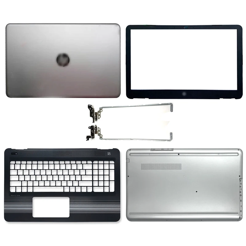 

New for hp pavilion 15-au035tx 15-aw 15-al 15-au TPN-Q172 q175 portable lcd back cover/front frame/hinges/handrest/bottom box