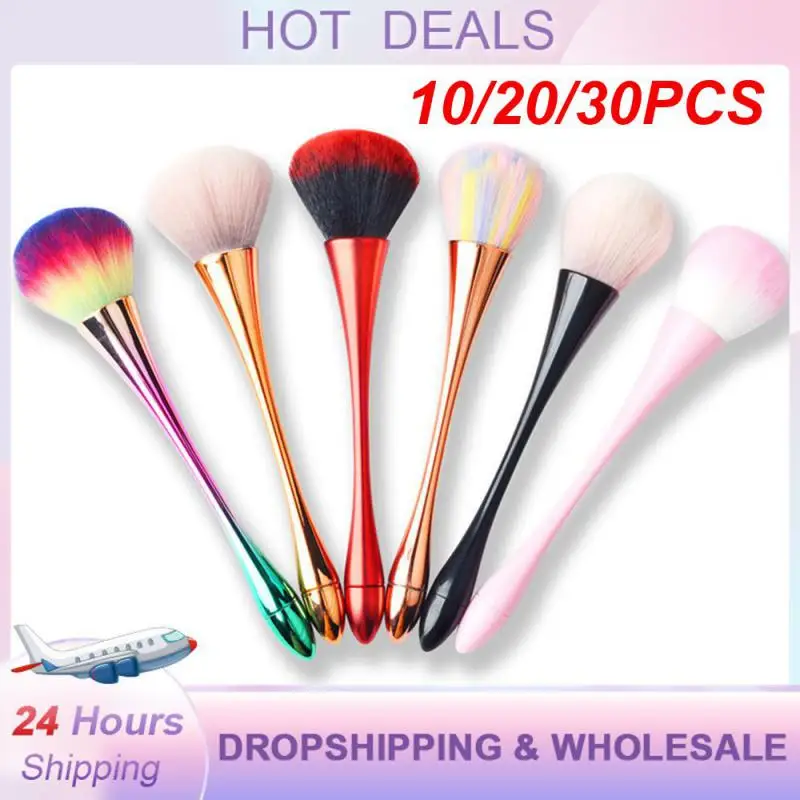 

10/20/30PCS Rose Gold Blush Brush High Quality Bristles Professional Red Popular Manicure Highest Evaluation