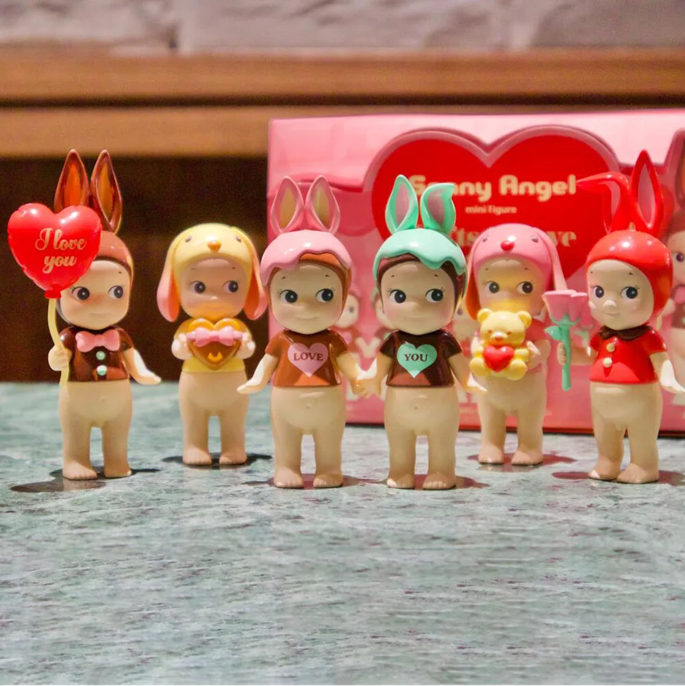 

New Sonny Angel Blind Box Toys Gifts Of Love Series Anime Action Figures Cute Doll Ornament Collection Birthday Christmas Gift