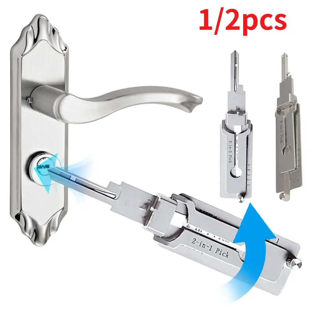 

1/2 шт., декодер для ключей из нержавеющей стали SS001, уплотнительное кольцо, крючок для захвата, ручной инструмент, ремонтный комплект, инструмент для захвата/декодера