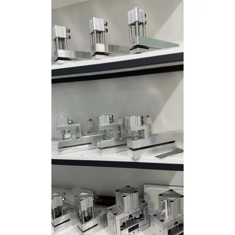 Automatic Pneumatic Plastic Film Punching Machine round Hole Bag Paper Film Punching Tool for Business & Industrial Use