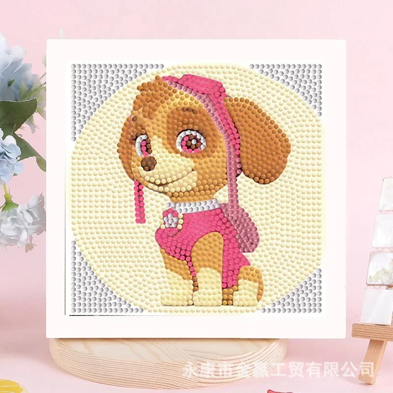 

Алмазная картина «Щенячий патруль» для детей, художественные наборы, каваи, мультфильм Скай, ремесло, эстетические ручные принадлежности, украшение комнаты, рождественские подарки