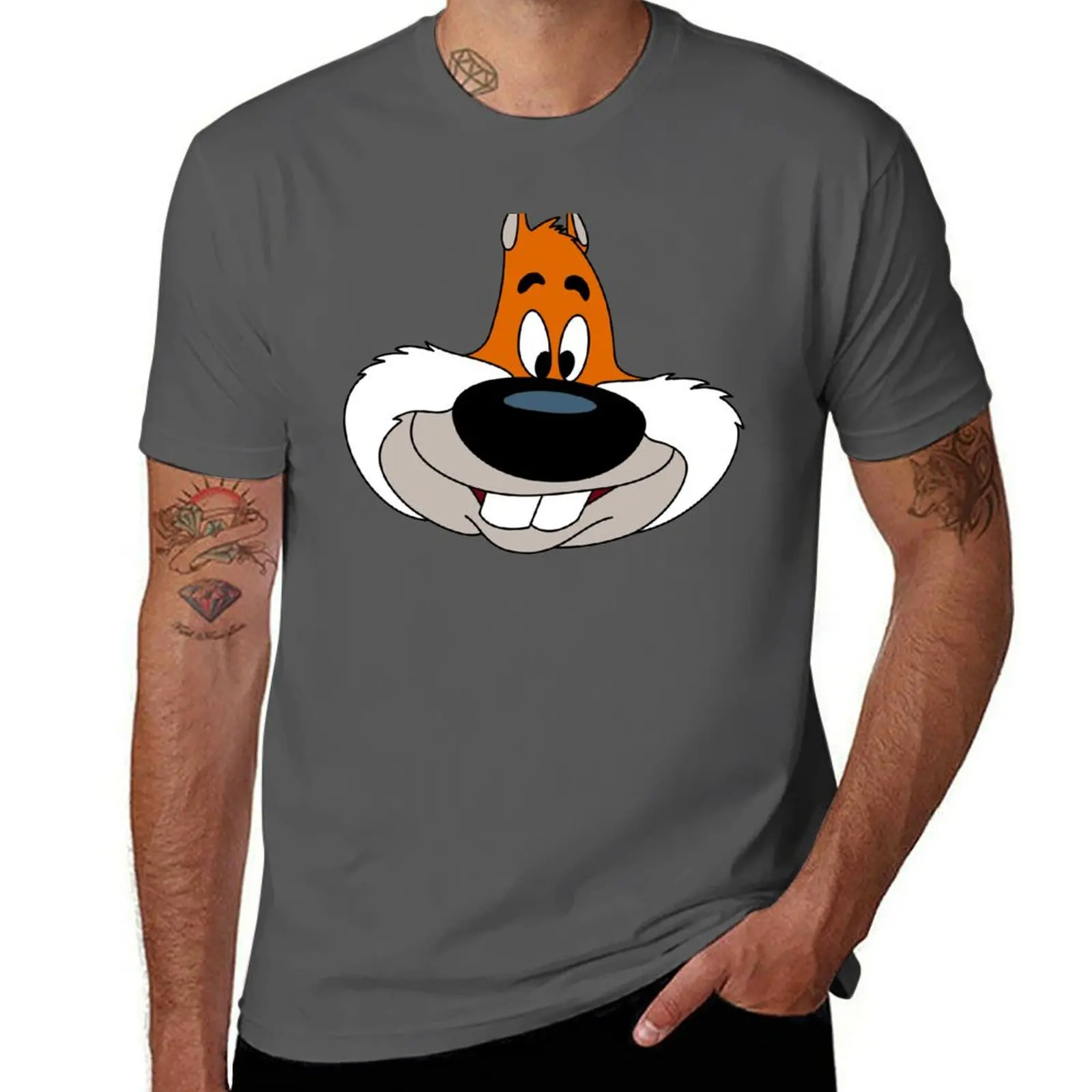

Screwy squirrel T-Shirt graphic t shirts for man t shirt man casual cotton t shirt pack T-Shirt