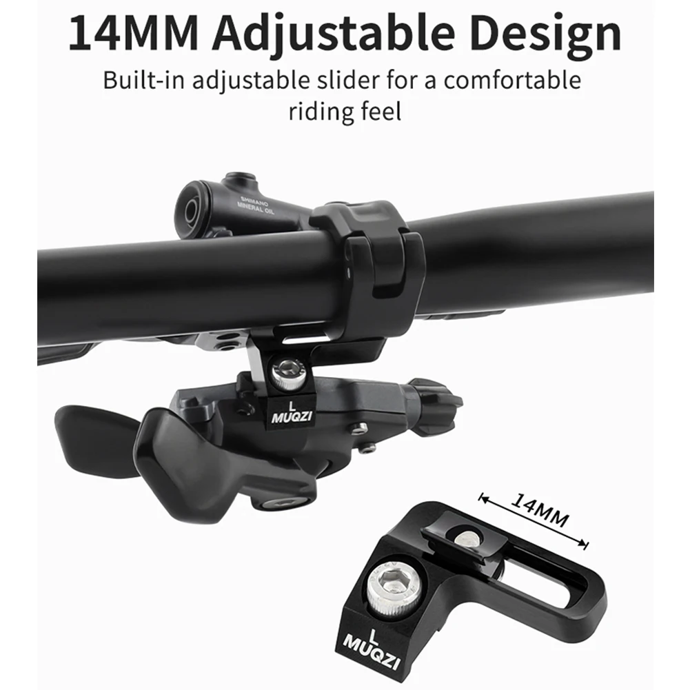 MTB Bike Shifter Mount Clamp Adjustable MTB Shifter Control Mount Clamp Bicycle Integrated Mounting Adapter Bicycle Accessories