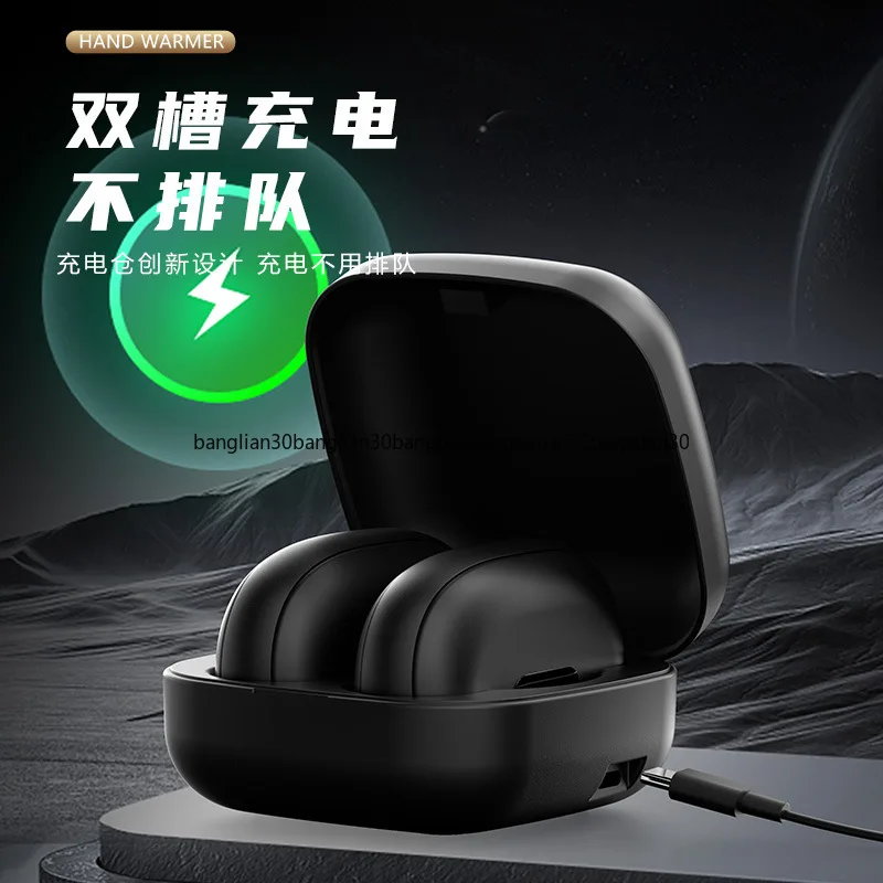 Winter Hand Warmer Explosion-proof Magnetic Flashlight Digital Hand Warmer Charging Compartment Heating Pad Heater