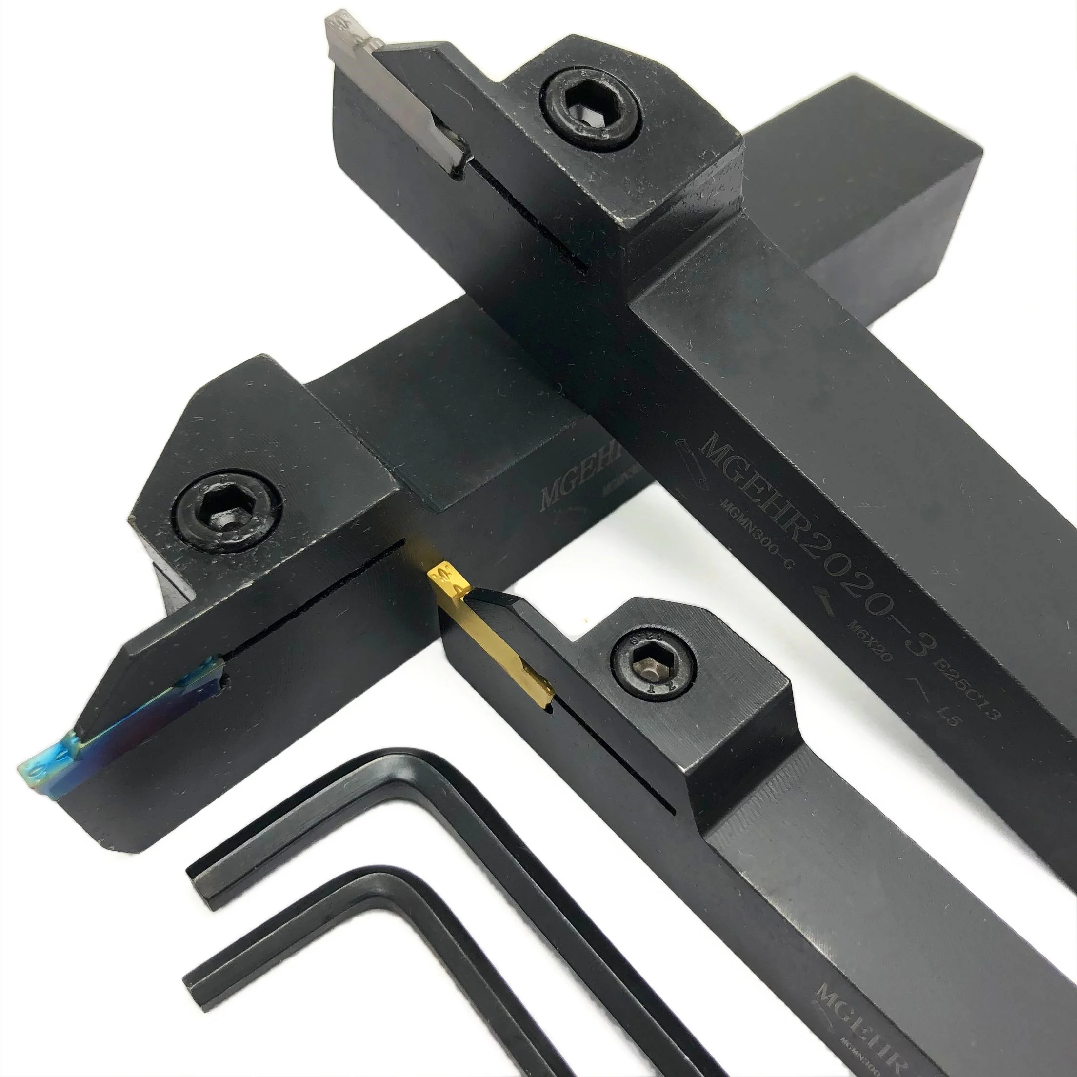 Hoge Kwaliteit Full Series Grooving Gereedschapshouder Mgehr1212 Mgehr1616 Mgehr2020 Mgehr2525 Carbide Grooving Insert Mgmn300