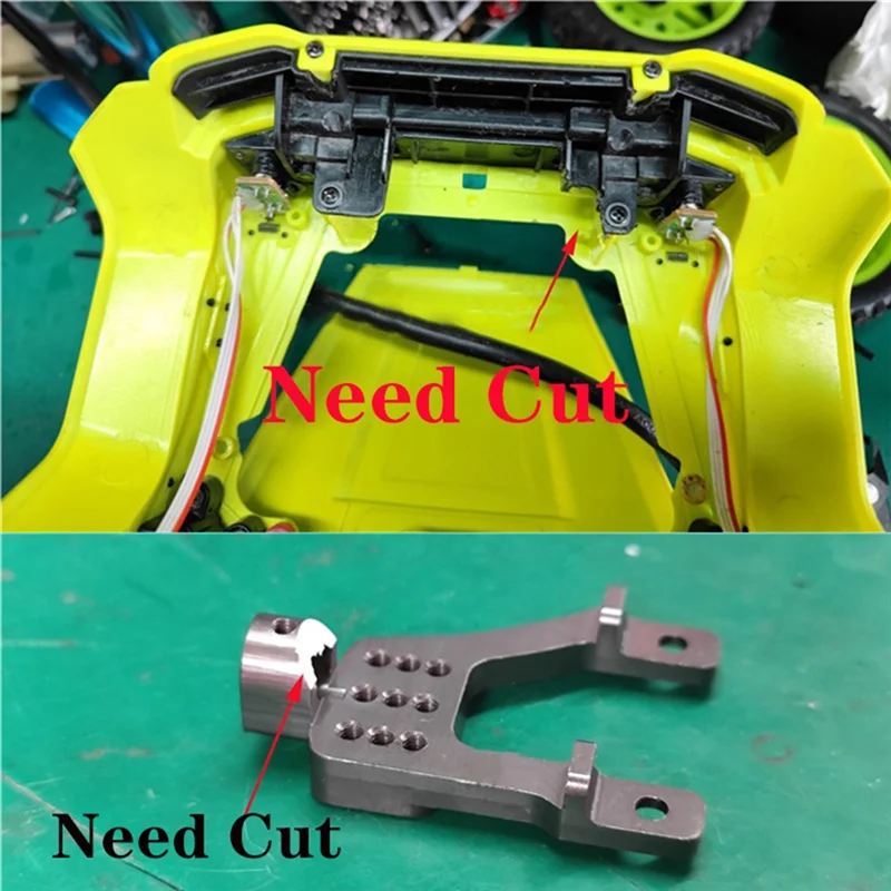 

A13Q-390 To 540/550 Motor Converter With 13T Gear For MN86S MN86 MN86KS MN86K MN128 1/12 RC Car Upgrade Parts Accessories