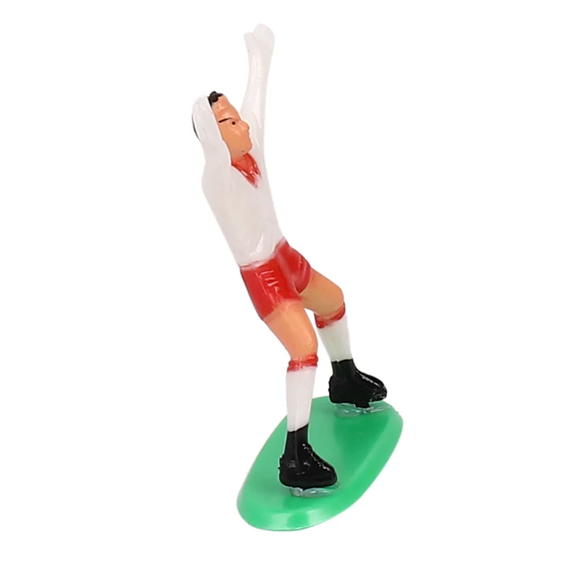 ABUN-24PCS Soccer Football Cake Topper Player Decoration Tool Birthday Mold Mould Set