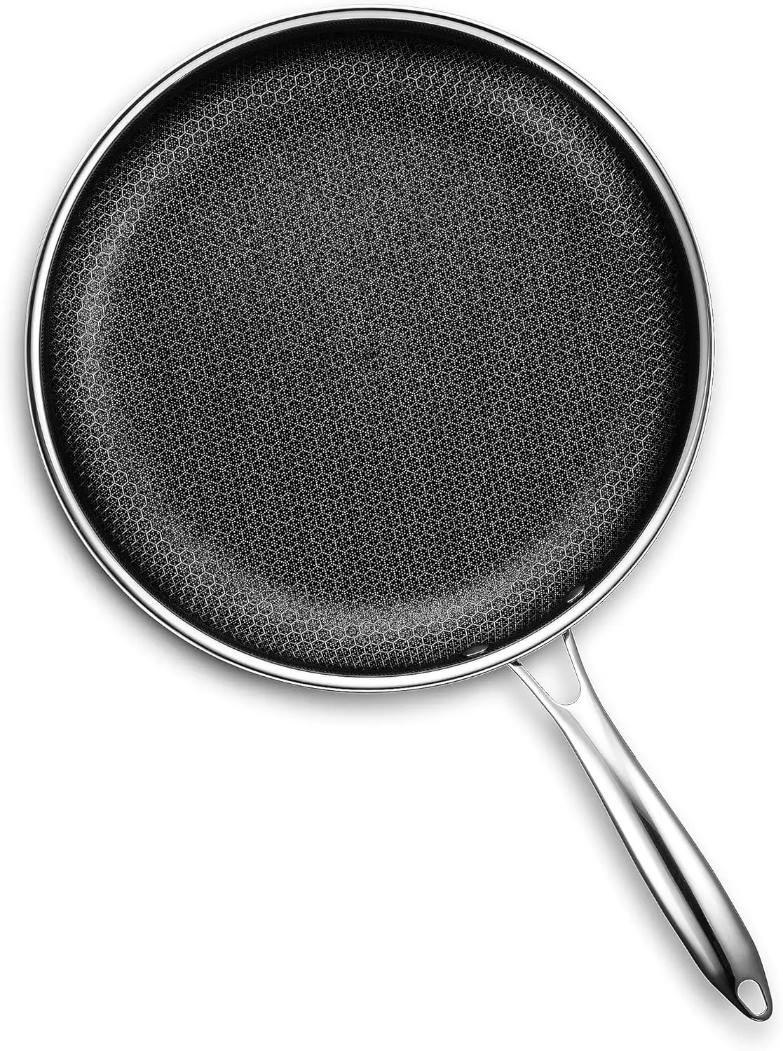 Nonstick Frying Pan, 12-Inch, Stay-Cool Handle, Dishwasher and Oven Safe, Induction Ready, Compatible with All Cooktops