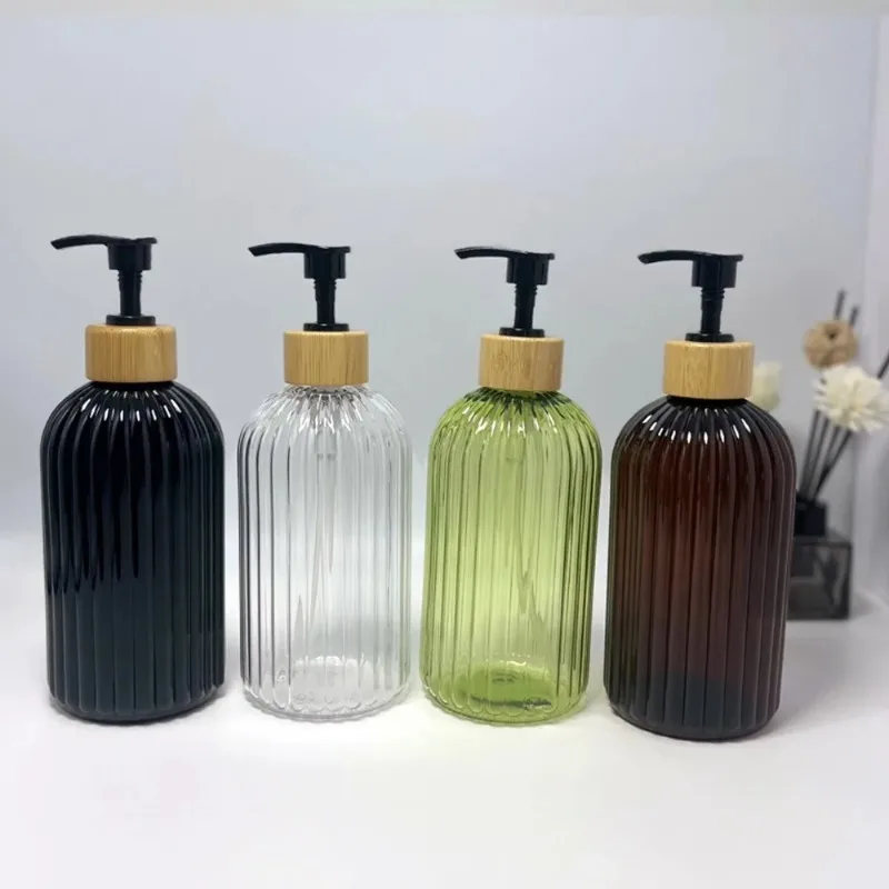 1PC 500ml Refillable Soap Dispenser Bottle Portable Liquid Soap Container for Bathroom Kitchen