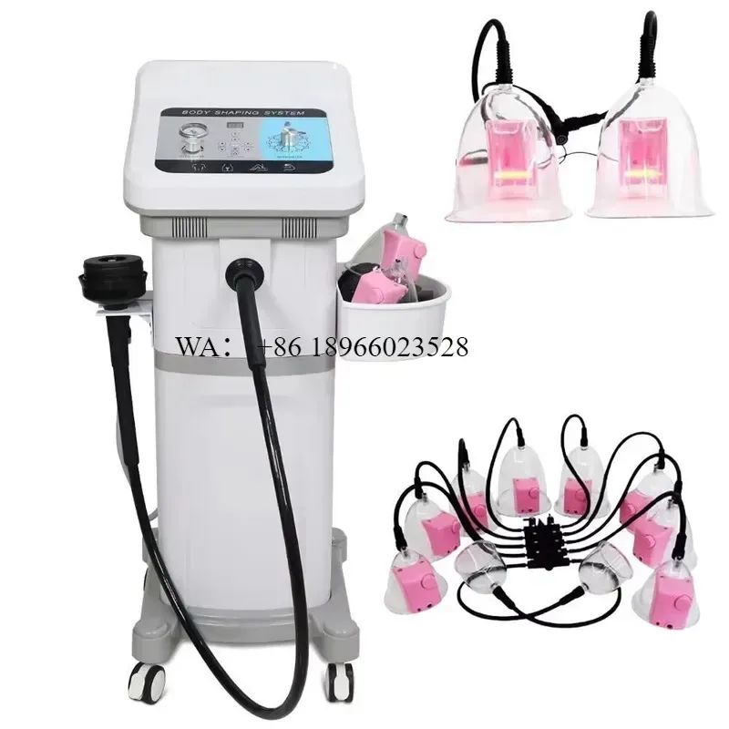 WMWMNU Vertical High Frequency Vibration Body Shaping Slimming Commercial Beauty Newest G8 Upgraded Plastic Negative Pressure
