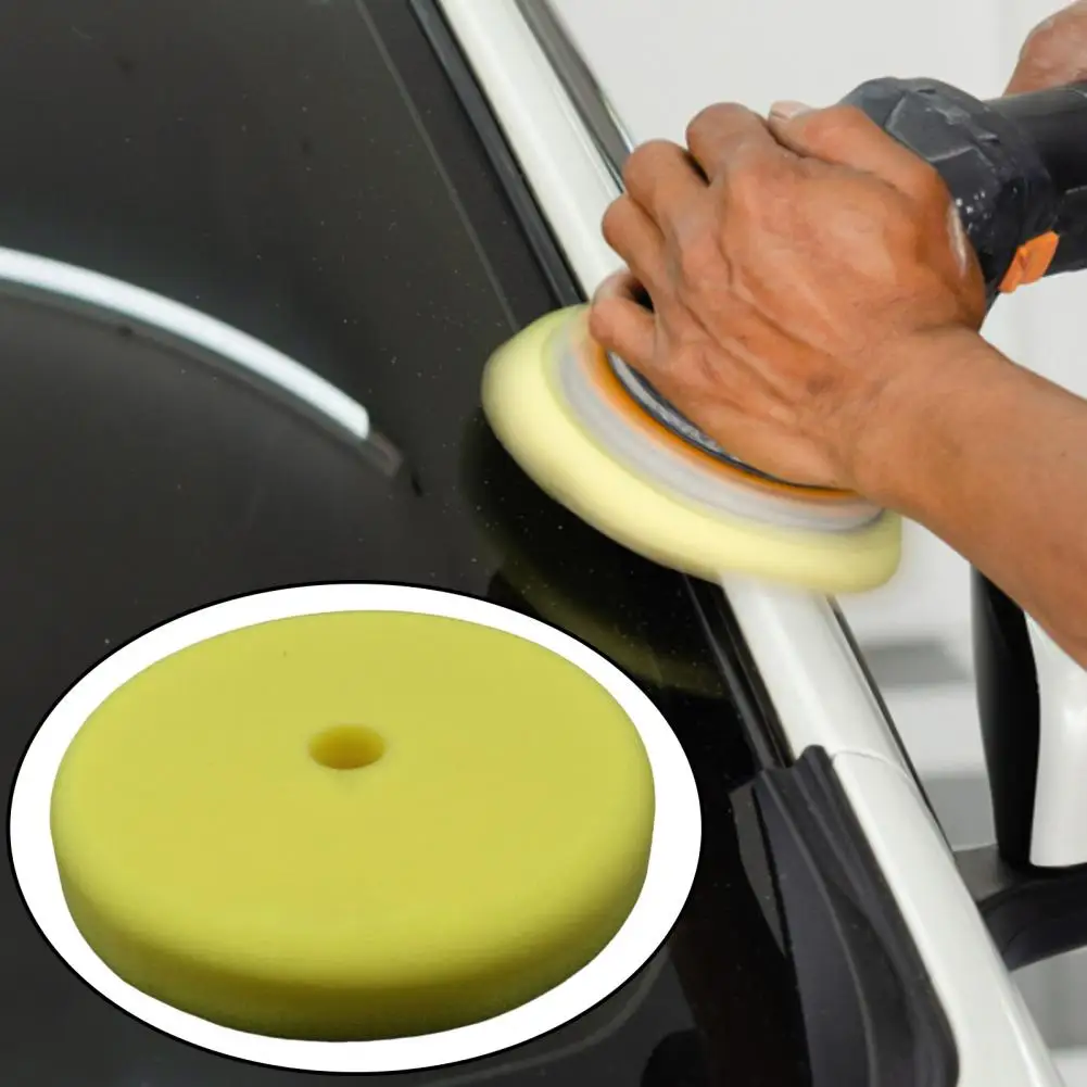 

Car Waxing Sponge Back Adhesive Scratch Resistant Automotive Care Multi Specification Good Toughness Car Buffing Sponge for Auto