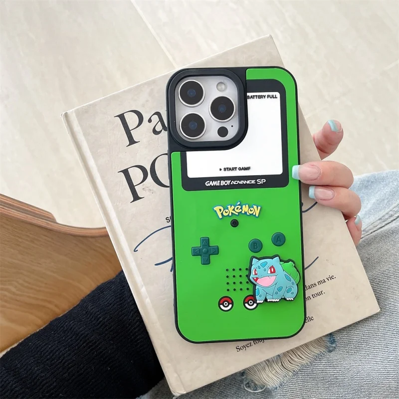 

Cute anime cartoon P-Pokemon Snorlax Mewtwo Bulbasaur Phone Case for iPhone 11 12 13 14 15 16 17 Pro Max Plus X XR Max Cover