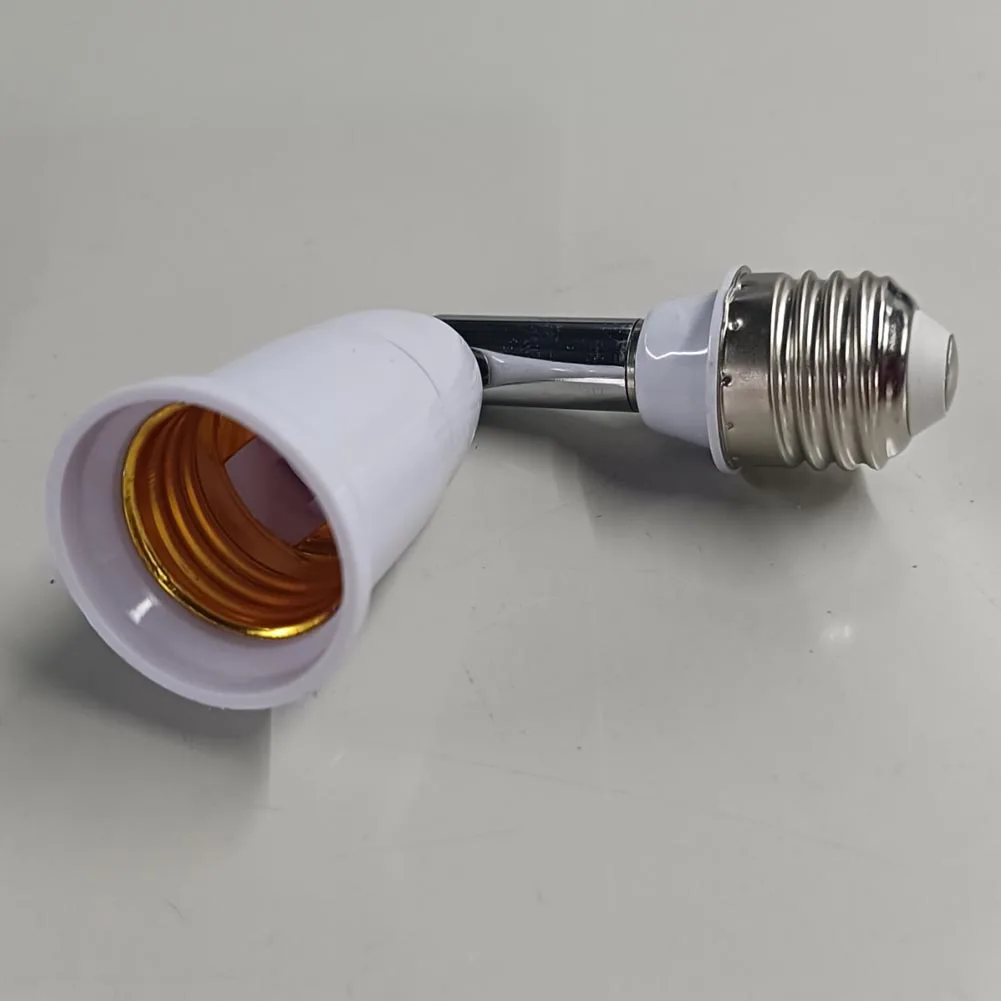 E27 Head Lamp Base Adjustable LED Light Adapter Lamp Bulb Holder Converter Socket Screw for E27 Standard Bulbs