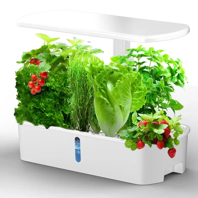 IGS-61 Smart Garden System Indoor Hydroponic Planting Kit with LED Grow Light Electronic Smart Planter Pots