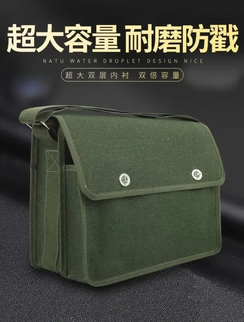 for-construction-electricians-plumbers-repair-and-installation-reinforced-canvas-portable-multifunctional-tool-bag