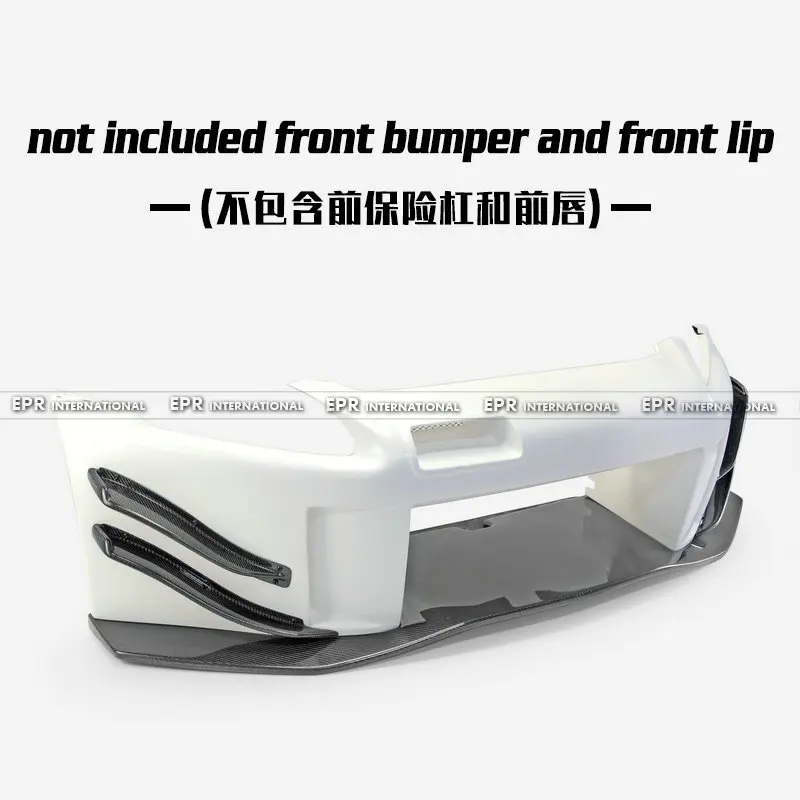 

suitable for Honda S2000 JSS2 Type Front Bumper Canard 4Pcs Car Body Kits Only Fit JS Racing Bumper
