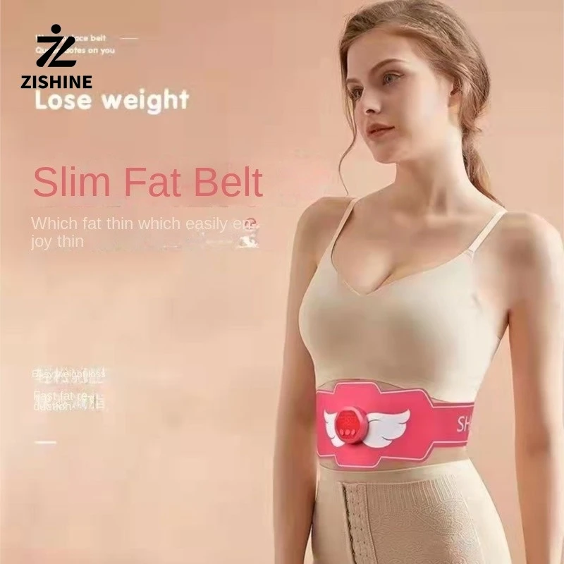 مدلك تحفيز العضلات EMS، مدلك التخسيس، للجنسين، حزام تدريب البطن، تنحيف البطن وتشكيل بيلاتيس اللياقة البدنية #5