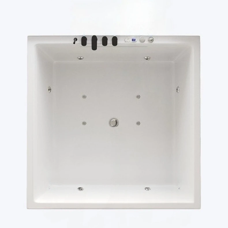 

Square bathtub, surf massage deep soak Japanese freestanding bathtub