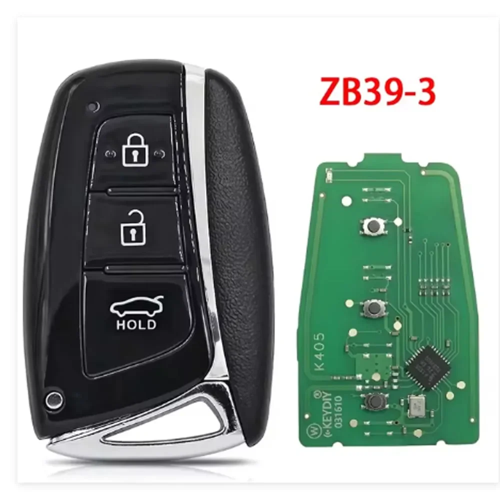 3 قطعة/الوحدة KEYDIY العالمي ZB سلسلة عن بعد ZB39-3 ZB39-4 KD مفتاح ذكي ل KD-X2 KD مفتاح السيارة لشركة هيونداي