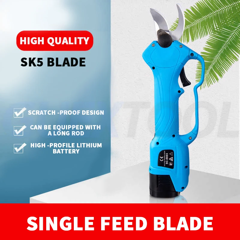 16.8V Cordless Pruner Lithium-ion Pruning Shear Electric Scissors Electric Tree Branches Garden Tools Garden Pruning Branches