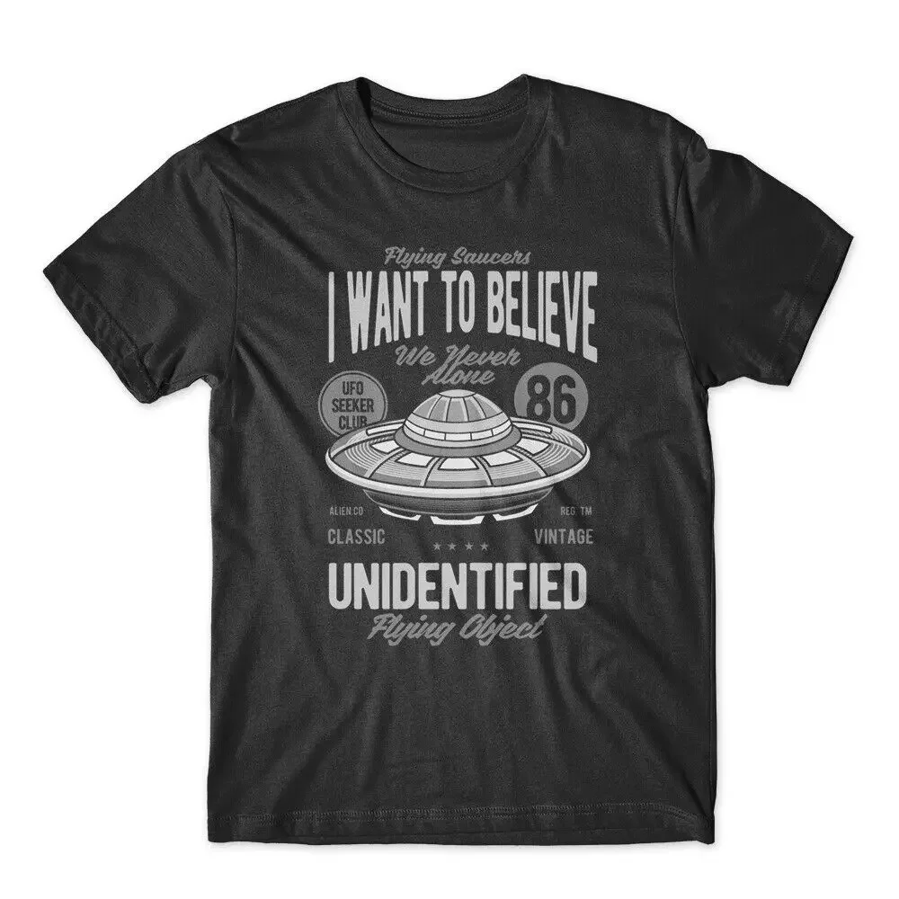 UFO T-Shirt 100% Cotton Premium Tee NEW